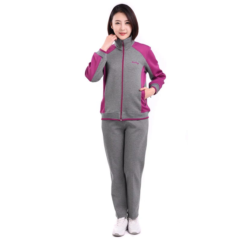 Middle age clothing Sporting suit female Spring Autumn New Two-piece Leisure women sports sweatshirts Large size Ladies suit 5XL aesthetic space galaxy constellation for men women student school bookbag zodiac star daypack middle high college sports