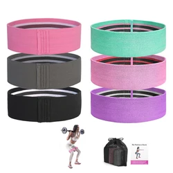 Resistance Bands  Non-Slip Fitness Booty Bands Hip Circle Fabric Fitness Rubber Expander Elastic Band for Home Workout Exercise