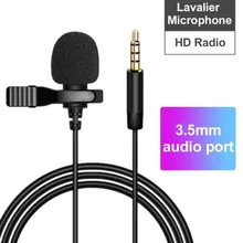 AMPLIFICADOR de Micrófono con cable, amplificador de 360 °, solo para dispositivos de interfaz de 3,5mm, con Clip, Envío Gratis