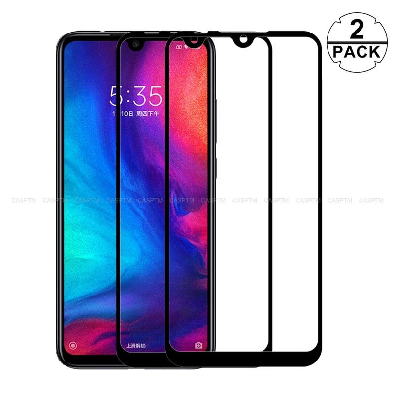 Защитная пленка на переднюю панель для Redmi Note 6 7 8 Pro 7A закаленное стекло для Xiaomi Mi9 SE CC9 CC9E Mi9 Lite Pocophone F1