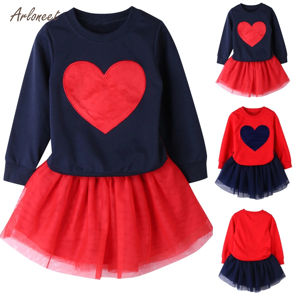 ARLONEETToddler/Однотонная футболка с длинными рукавами для маленьких девочек топы+ модные юбки, комплекты одежды модная детская одежда для девочек conjuntos menina