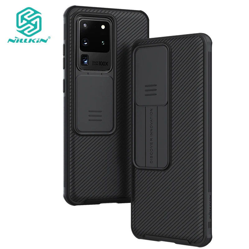 Чехол для samsung Galaxy S20 Ultra + Plus 5G / A71 A51 CamShield Nillkin PC чехол телефона с зеркалом заднего