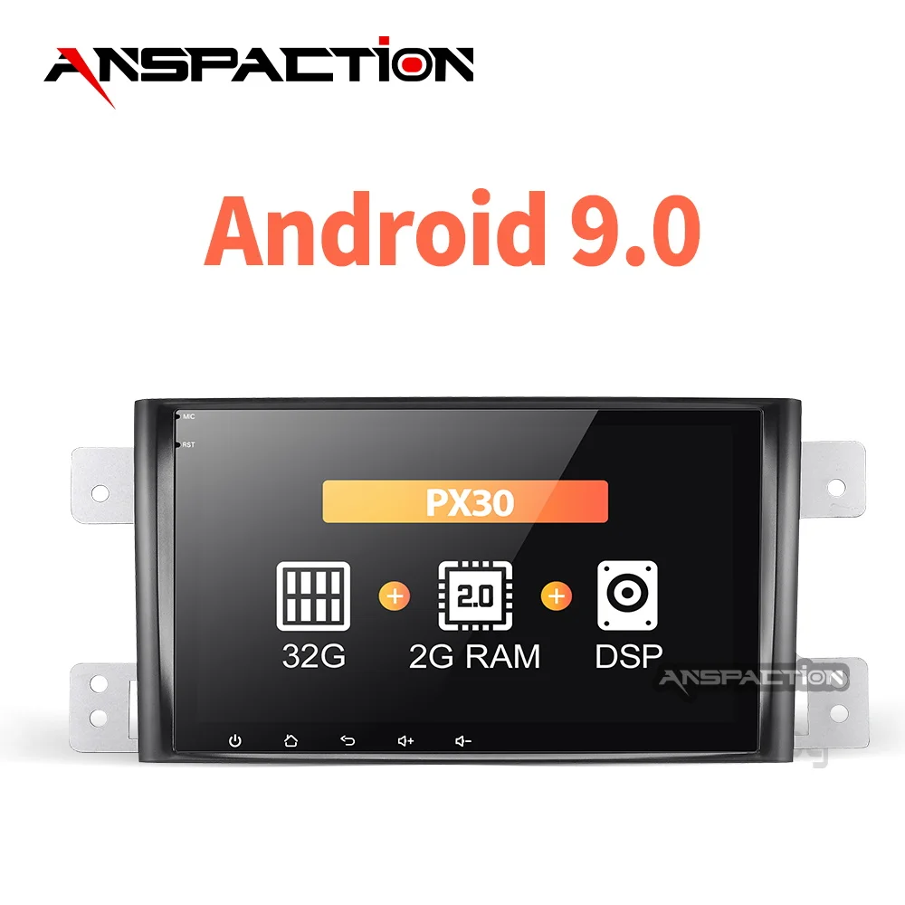 32G Android 9.0 PX30 CAR GPS DVD PLAYER For SUZUKI GRAND VITARA 2007-2013 RADIO STEREO car navigation video player gps | Автомобили и