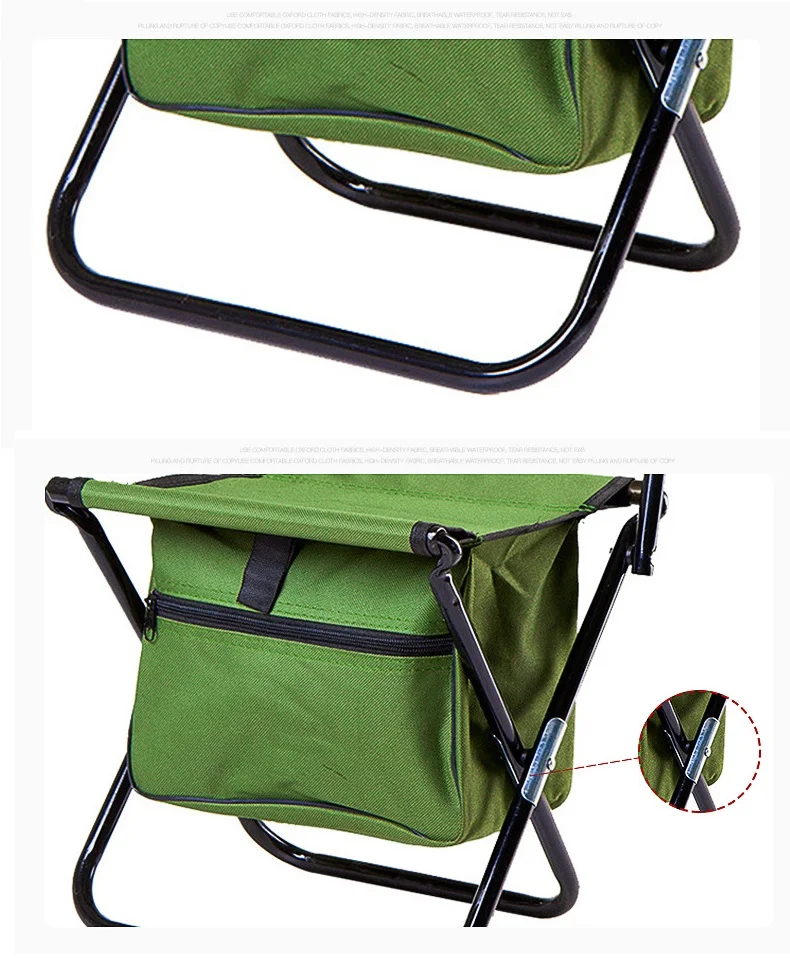 Cadeira de Pesca ao ar Viagens Ultraleve Dobrável Acampamento Livre Mochila Portátil Cadeira Caminhadas Piquenique Assento Ferramentas Pesca 7 piquenique assento ferramentas pesca cadeira