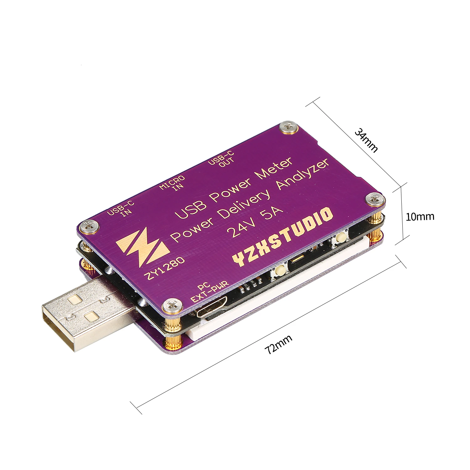 Многофункциональный USB тестер цифровой дисплей цветной вольтметр с экраном Амперметр индикатор напряжения тока тестер емкости