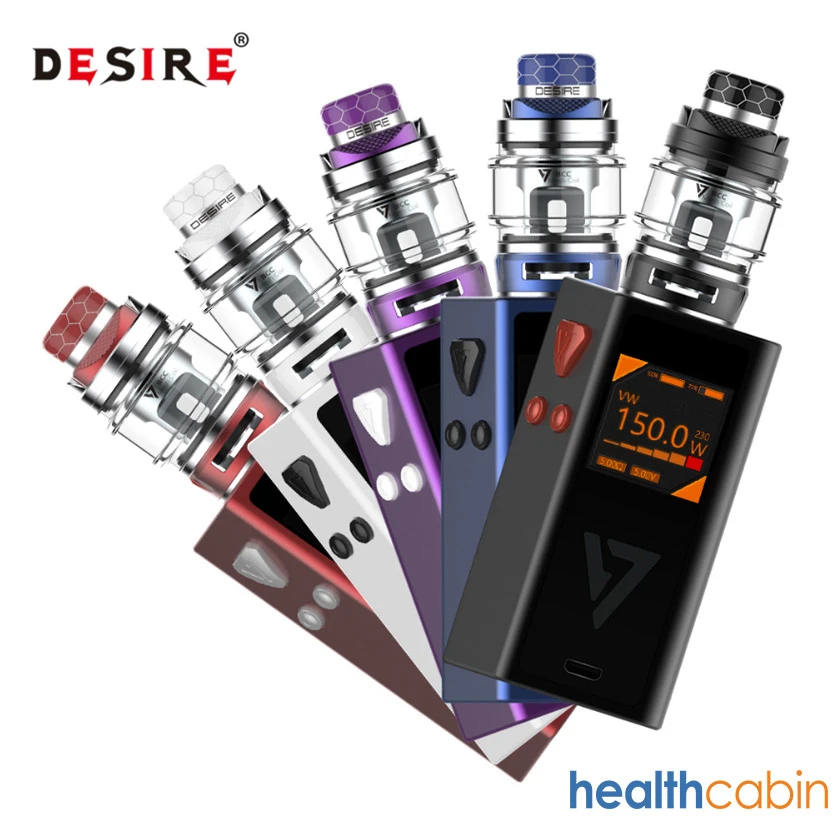 

Desire CUT220 Mod 220W TC Kit with Bulldog Vape Tank 4.3ml Squonk Mods Electronic Cigarette Vaper Smoke Refill System Atomizer