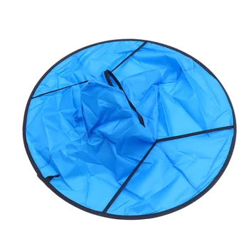 

Hair Cutting Cloth Fashionable Waterproof Cape Sturdy Hairdresser Barber Shop Accessories for Children Kids Toddlers (Blue)