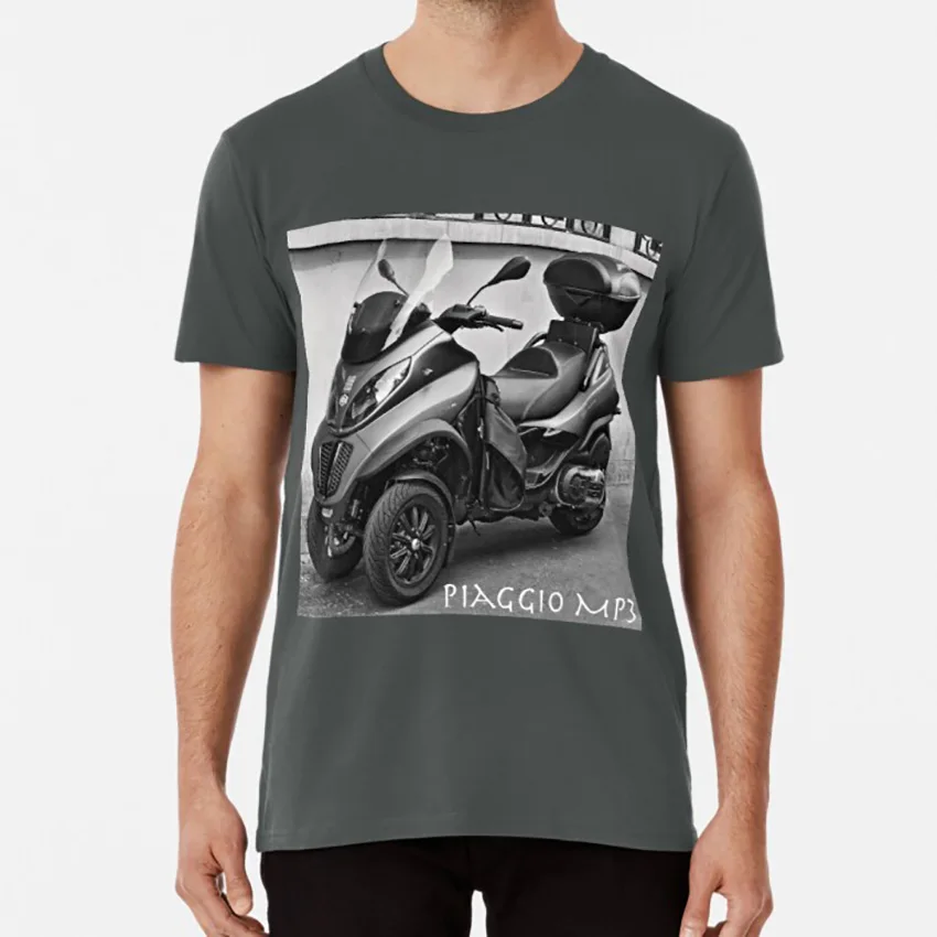 Piaggio MP3 Three Wheeled Scooter t shirt piaggio mp 3 vespa scooter