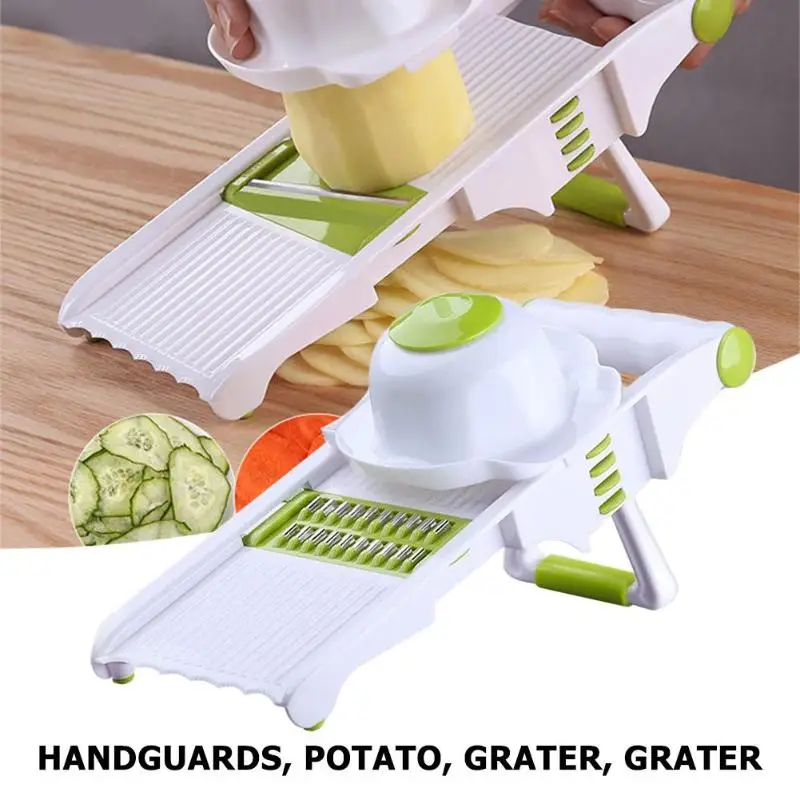 Manual Potato Slicer Vegetable Fruit Peeler Cutter Stainless Steel Mandoline Onion Peeler Carrot Grater Dicer Kitchen Tools