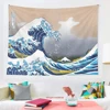 Great Wave off Kanagawa tapestry Mandala Tapestry Wall Hanging Bohemian Gypsy Psychedelic Tapiz Witchcraft Tapestry
