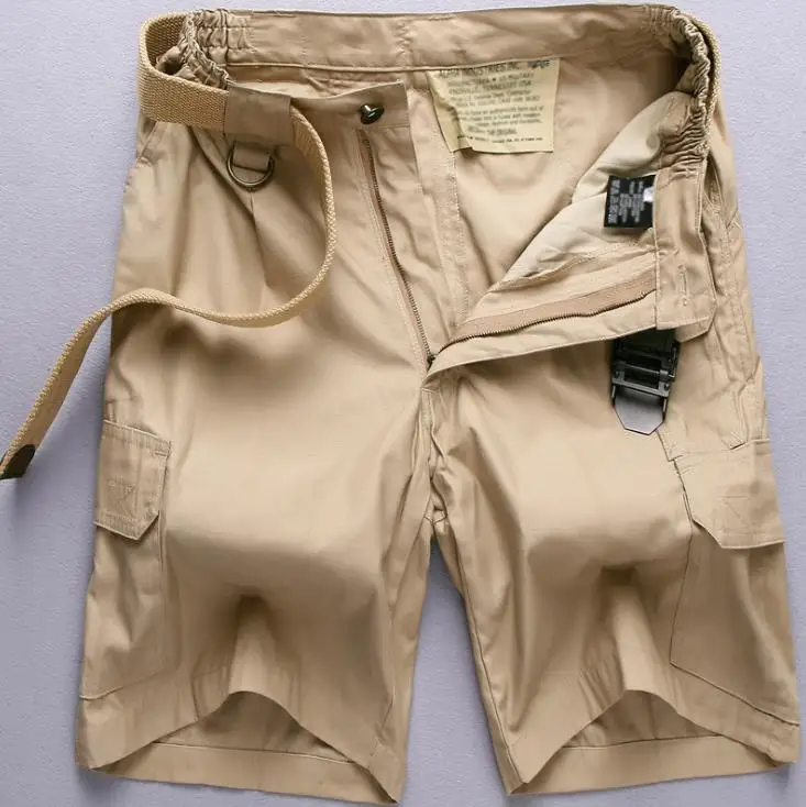 Мужские военные шорты Карго камуфляжные повседневные тактические шорты милитари хип хоп Свободный хлопковый инструмент тахические камуфляжные армейские шорты