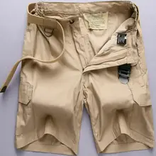 Мужские военные шорты Карго камуфляжные повседневные тактические шорты милитари хип хоп Свободный хлопковый инструмент тахические камуфляжные армейские шорты