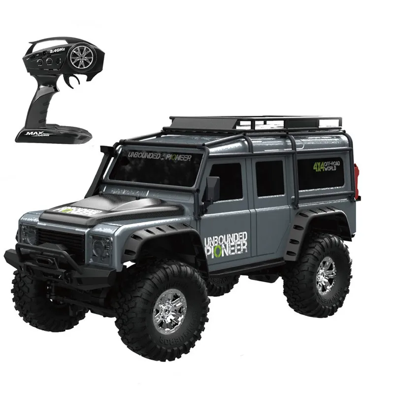 

ZP1001 1/10 2.4G 4WD Rc Car 2 Battery HB Toys Proportional Control Retro Vehicle w/ LED Light RTR Model Remote Control Kid Toys