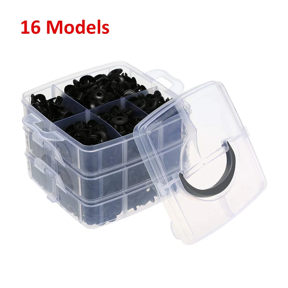 

620x Plastic Expansion Rivets for Honda Toyota Bumper Clip Universal Auto Fasteners Car Fender Retainer Door Trim Panel Push Pin