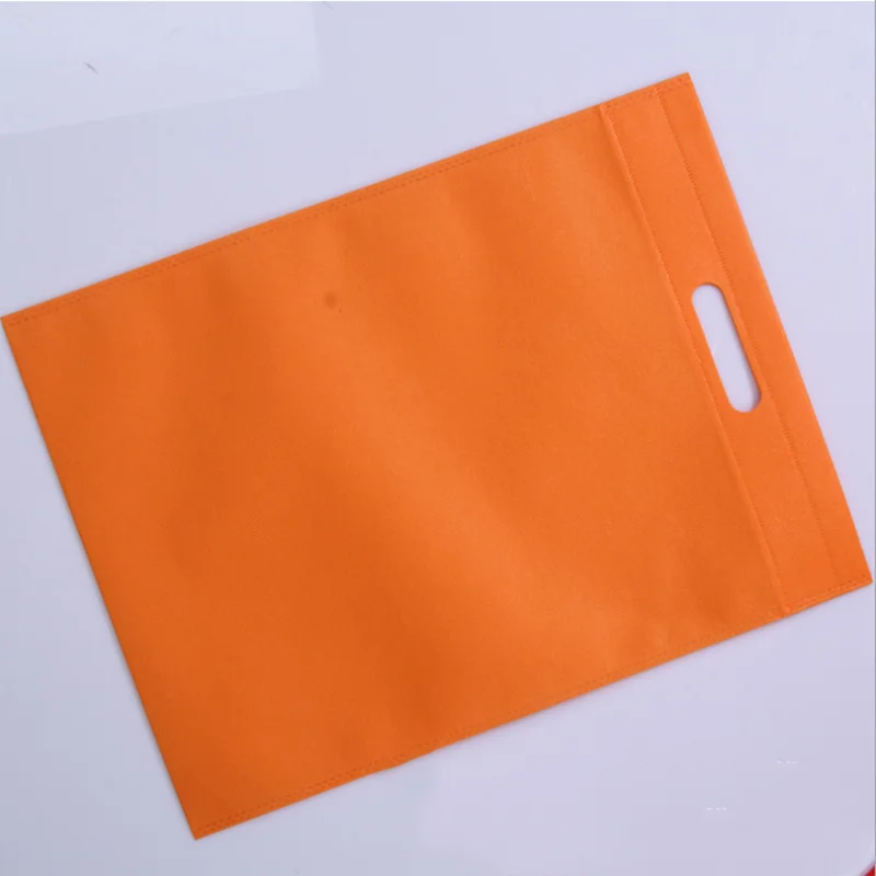 Orange Vogvigo Environmental Storage Bag Handbag Foldable Shopping Bags Reusable Folding Grocery Nylon Tote Bag Solid Color - Цвет: Orange