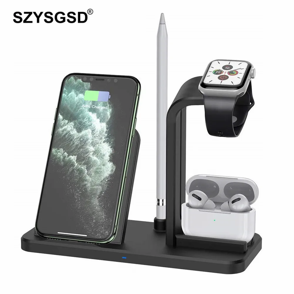 SZYSGSD 10 Вт Беспроводное зарядное устройство для iPhone 11 X XS Max Беспроводная зарядная