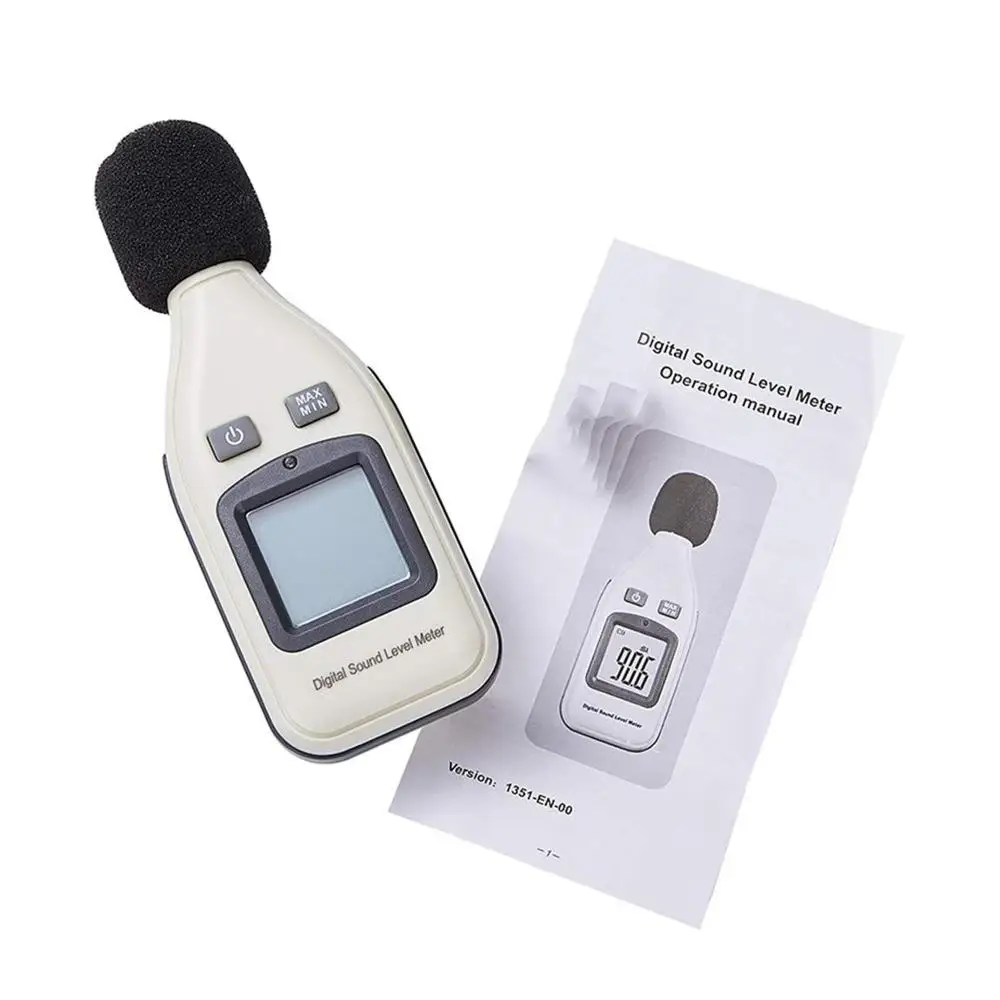 

Digital Sound Noise Level Meter Handheld Decibel Noise Level Meter with Measurement Range 30dBA-130dBA