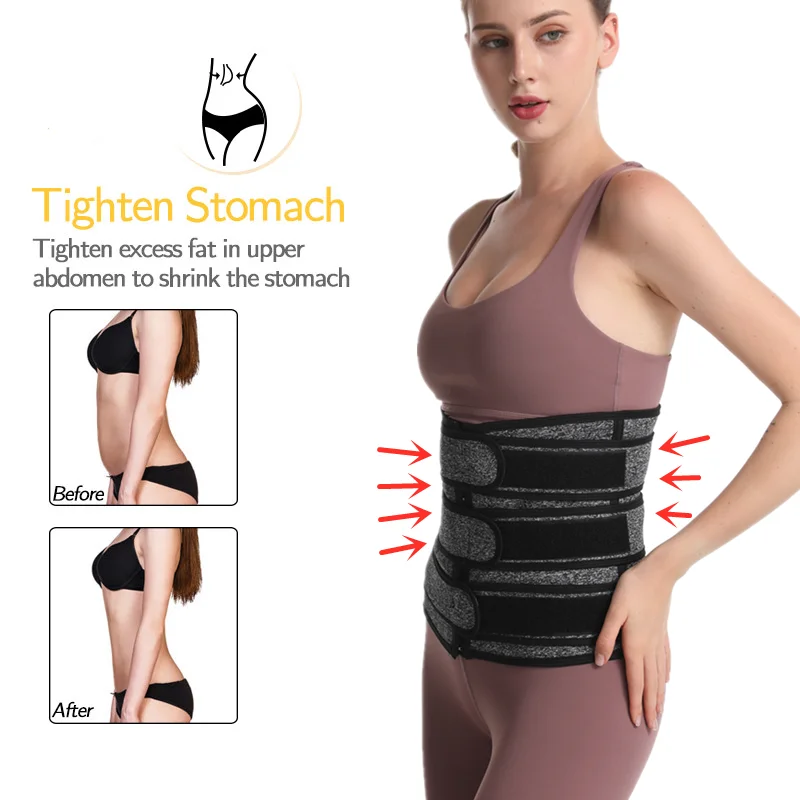 2020 Waist trainer body shaper plus size wasit trainer womens belly control sweat belt waste trainers leonisa shapewear