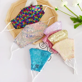 

2020 New Crystal Masquerade Mask Women Party Diamante Accessories Jewelry Metal Fishing Net Rhinestone Sequined Face Mask