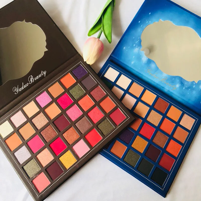 Glitter Eyeshadow 35 color Sky Eyeshadow Palette High Pigment Eye Shadow Makeup Cosmetics Manufacturer