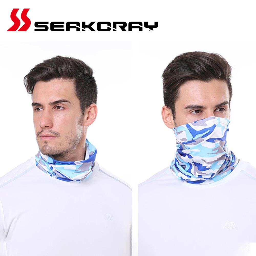 

Cycling Face Mask Bib Windproof Face Mask Riding mask Scarf Sun UV Neck Warmer Shield Men Women Camouflage Style Scarf