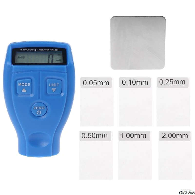 GM200 толщины краски цифровой толщиномер краски автомобиля ing Meter
