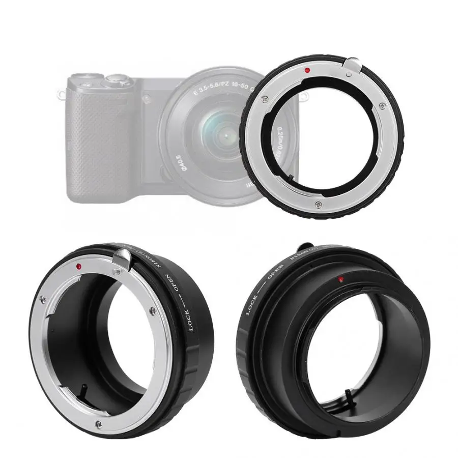 Прочный объектива переходное кольцо для Nikon F/AI/AIS/G объектив, чтоб выбрать подходящий размер для sony NEX беззеркальных Камера Лидер продаж