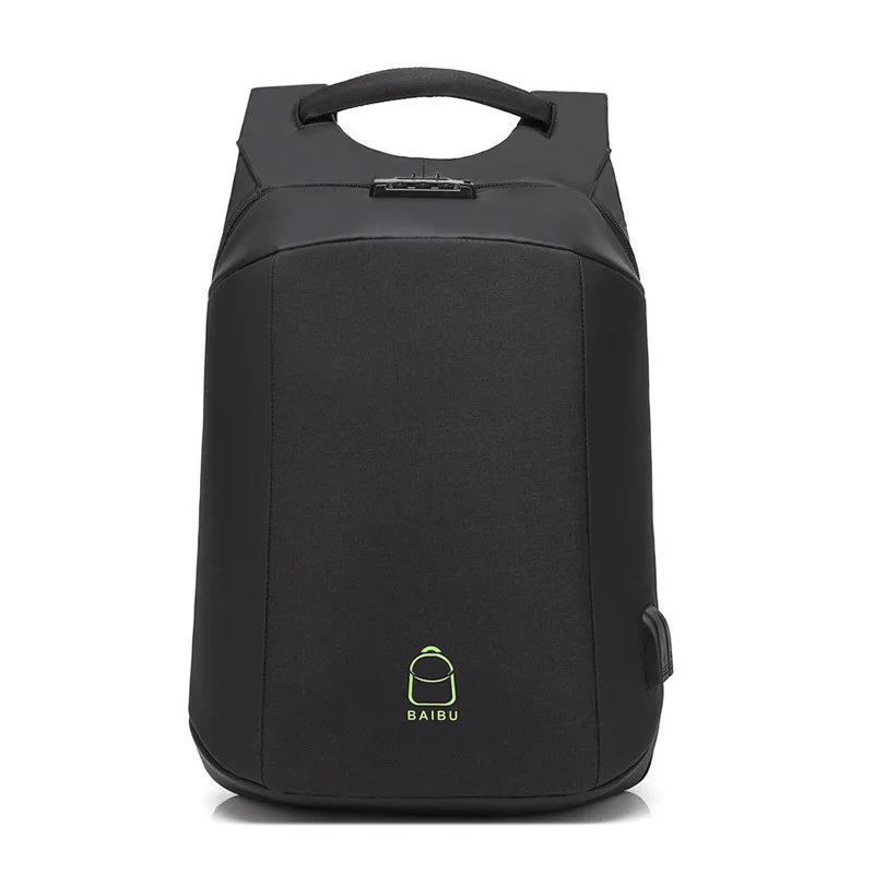 

Man business backpack computer bag Female schoolbags USB charging anti-theft outdoor sports travel bag