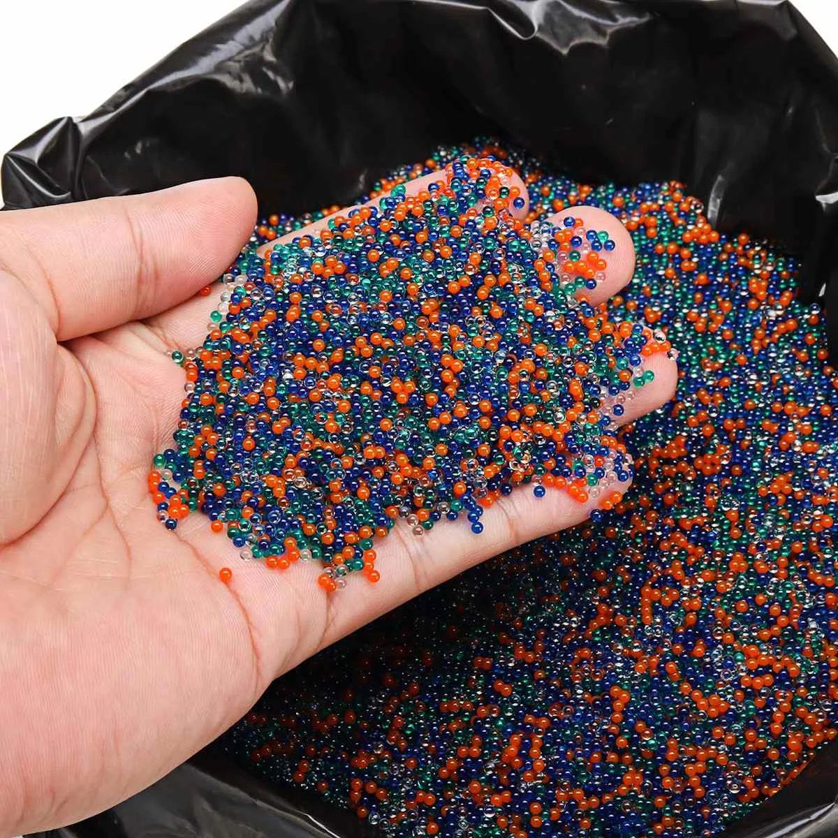 Multi-Coloured 1 кг/лот гелевые шарики Кристальные Водяные Шарики 7-8 мм закаленные 5 цветов для игрушек Gu n домашний декор гелевые ГУ n взрывные игрушки набор гелевых шариков - Цвет: Multi-Coloured