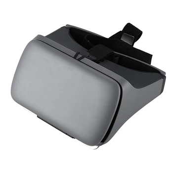 

VR Glasses Helmet Virtual Reality Leather 3D Glasses Portable Foldable Goggles Headset for 4.7-6.3 Inch Smartphone