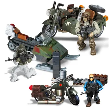 

New Legoinglys military character model breakthrough group LOWRIDER soldier model supports legoinglys technology building blocks