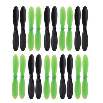 20pcs/set 5.5*0.8cm Propeller Blade Rotor Blades Propellers Props RC Spare Part For Hubsan X4 Quadcopter Motor H107L H107C gps moudle for hubsan x4 h502s h502e rc quadcopter
