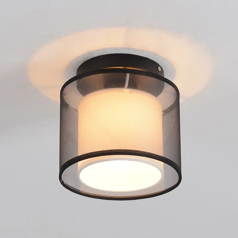

New Chinese Style Ceiling Balcony Aisle Lights Entrance LED Circle Simple Foyer Bedroom Kitchen Lamp