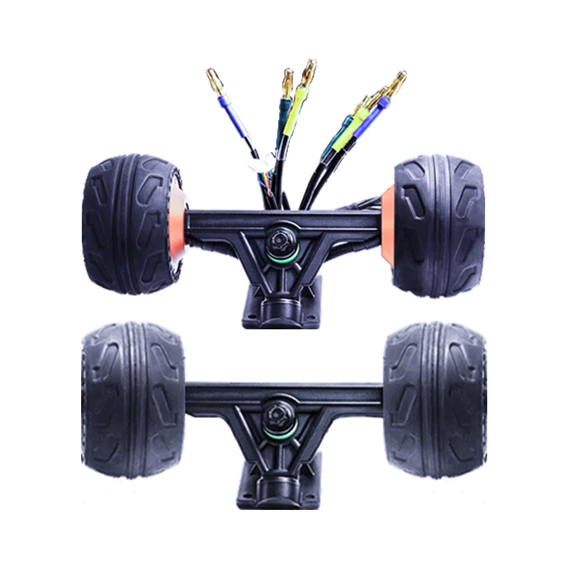 

2019 new Flipsky Dual Hub Motor 10568 Truck Kit with Ruber Tires for DIY Electric Skateboard