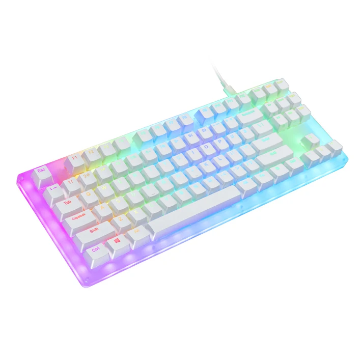 Механическая клавиатура Womier 87 key K87 80% TKL чехол для печатной платы переключатель с