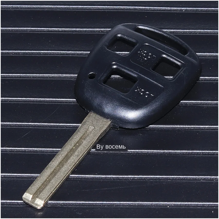 Wooeight 3 Button Car Remote Key Case Key Shell Replacement Fob Case Fit  For Lexus GX470 GS300 GS400 RX350 ES300 RX300 RX400h (5)