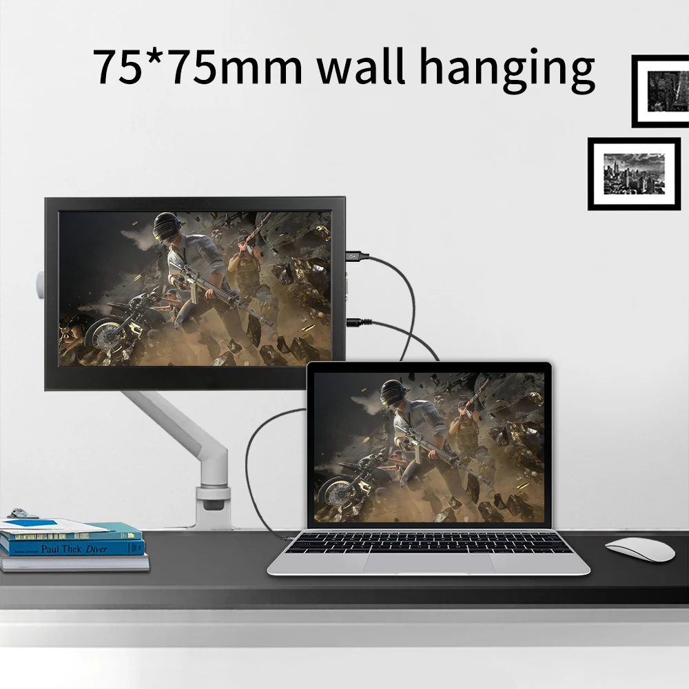 11.6 ޴ HD IPS lcd ÷ 1080P ̹ , PS4 ġ, VGA HDMI 10.1 ġ ǻ 