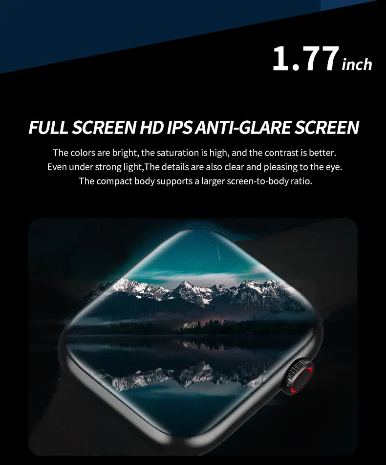 Wearpai Smart Watch HW19 Full Screen Sleep Monitor Double Buttons Make Call Smartwatch Sport Women Men pk iwo 13 W46 IWO W37 PRO