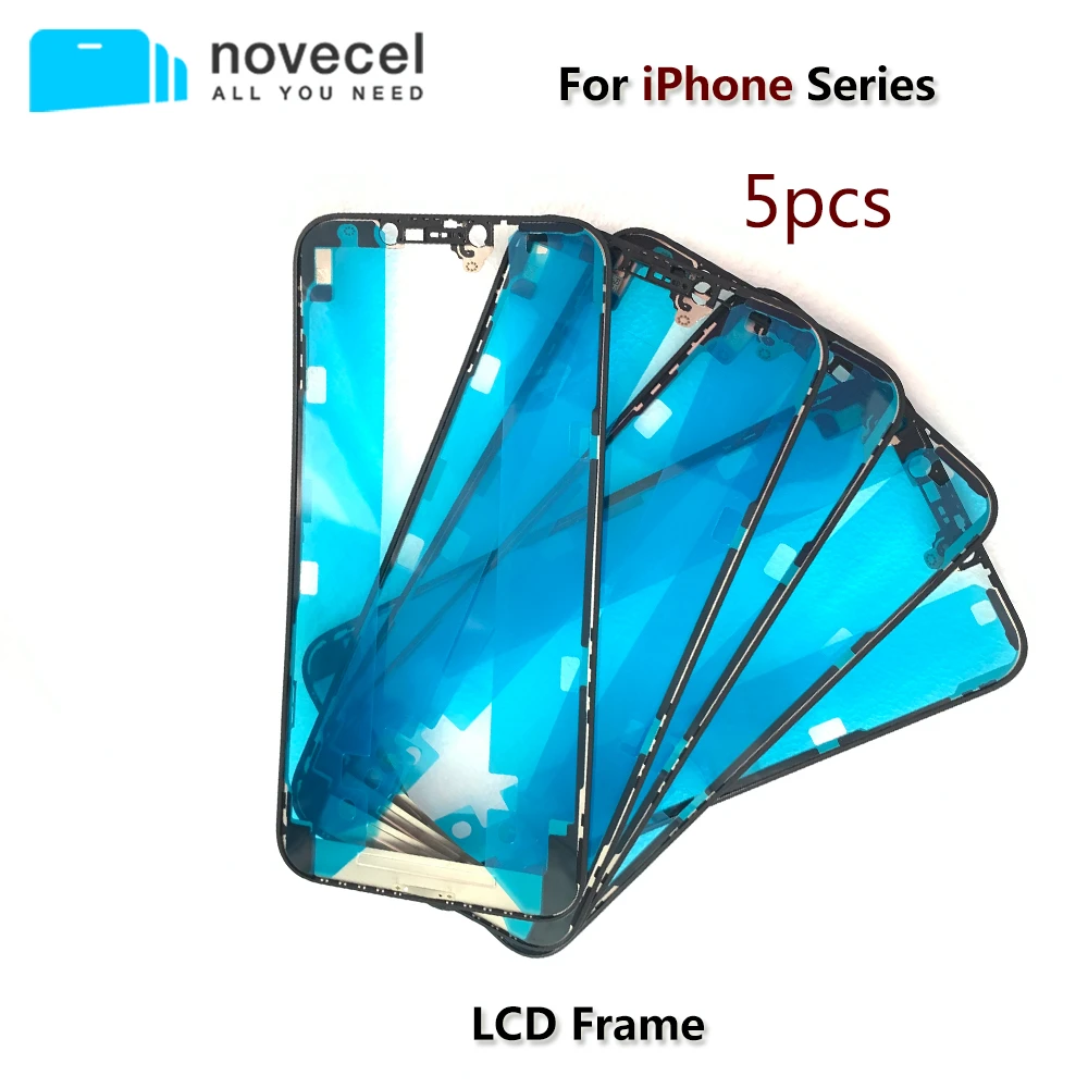 5pcs Lot Original Quality Lcd Bezel Frame With Adhesive Tape For Iphone X Xs Xr 11 12 13 Pro Max Glass Middle Frame Replacement Mobile Phone Housings Frames Aliexpress