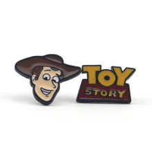 Новая игрушка история серьги древесный Базз Лайтер Мода Аниме серьги милые серьги в форме животных для женщин девочек детские ювелирные изделия подарок