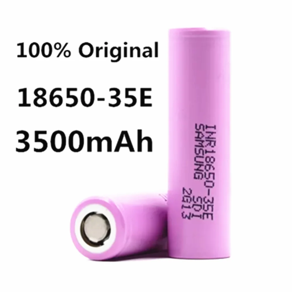 1 ~ 20 шт. 100% оригинальный 18650 35e 3500 мАч 13A разряд INR18650 35E аккумулятор li ion 3 7 в