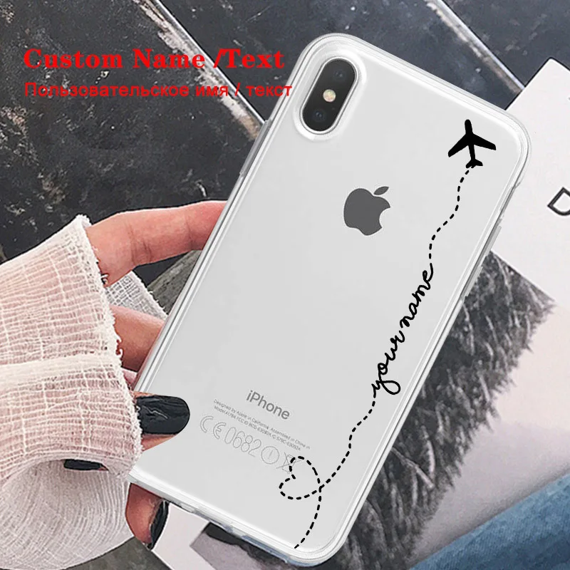 Прозрачный мягкий чехол для iPhone 12 12mini X XS Max XR с изображением карты мира чехлы