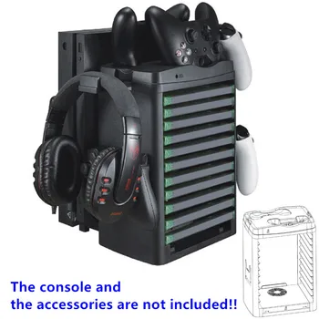 

Vertical Stand,Cooling Fan Cooler,Game Storage Tower ,Charging Dock Station,Multi For Xbox One / ONE Slim/ ONE X Game Console