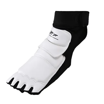 Katoen Boksen Scheenbeschermers Mma Wreef Enkel Protector Voet Bescherming Tkd Kickboxing Pad Muaythai Training Voeten Protectors