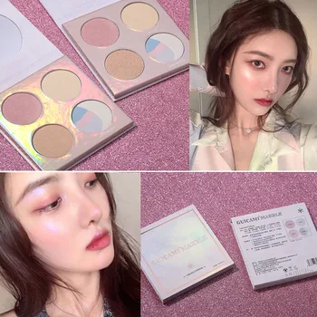 

Marble four-color highlights powder face brightens the three-dimensional nasal shadow polarization grooming powder