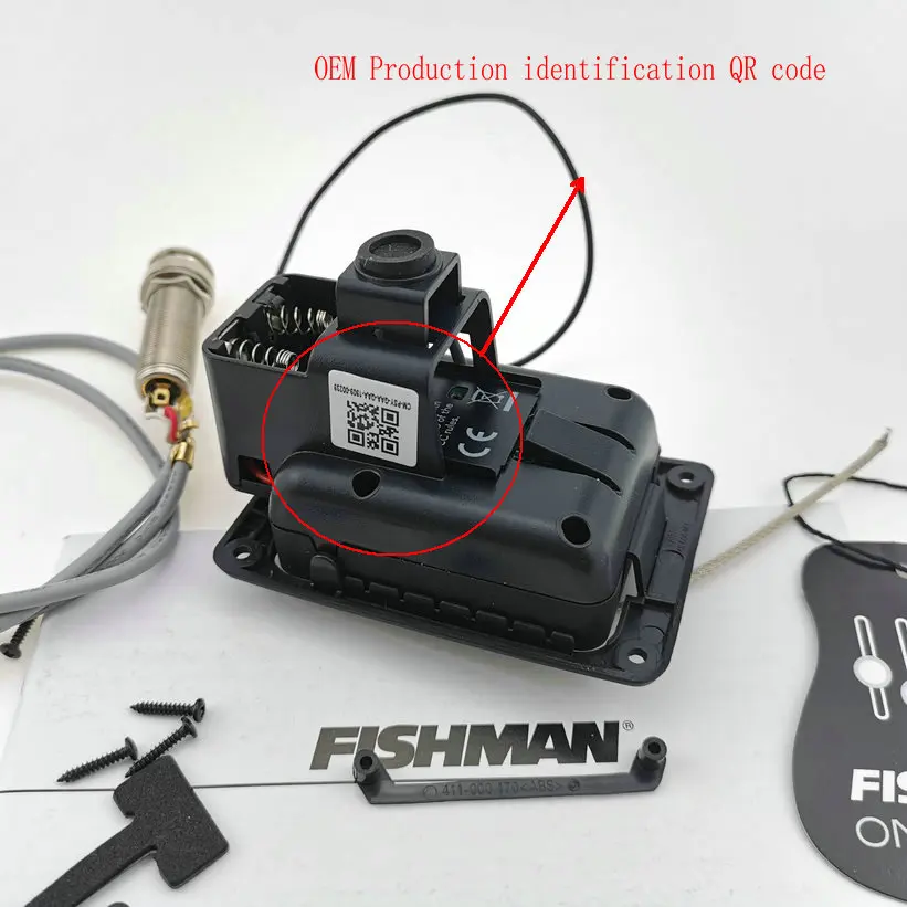 Fishman Presys Blend Preamp Microphone and Pickup System Acoustic