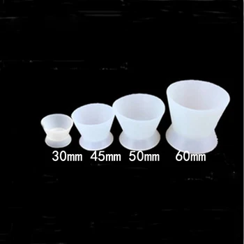 

4pcs Dental Materials Silicone Mixing Bowl Use Dappen Dishes Teeth Whitening laboratory Tools Odontologia Dentistry