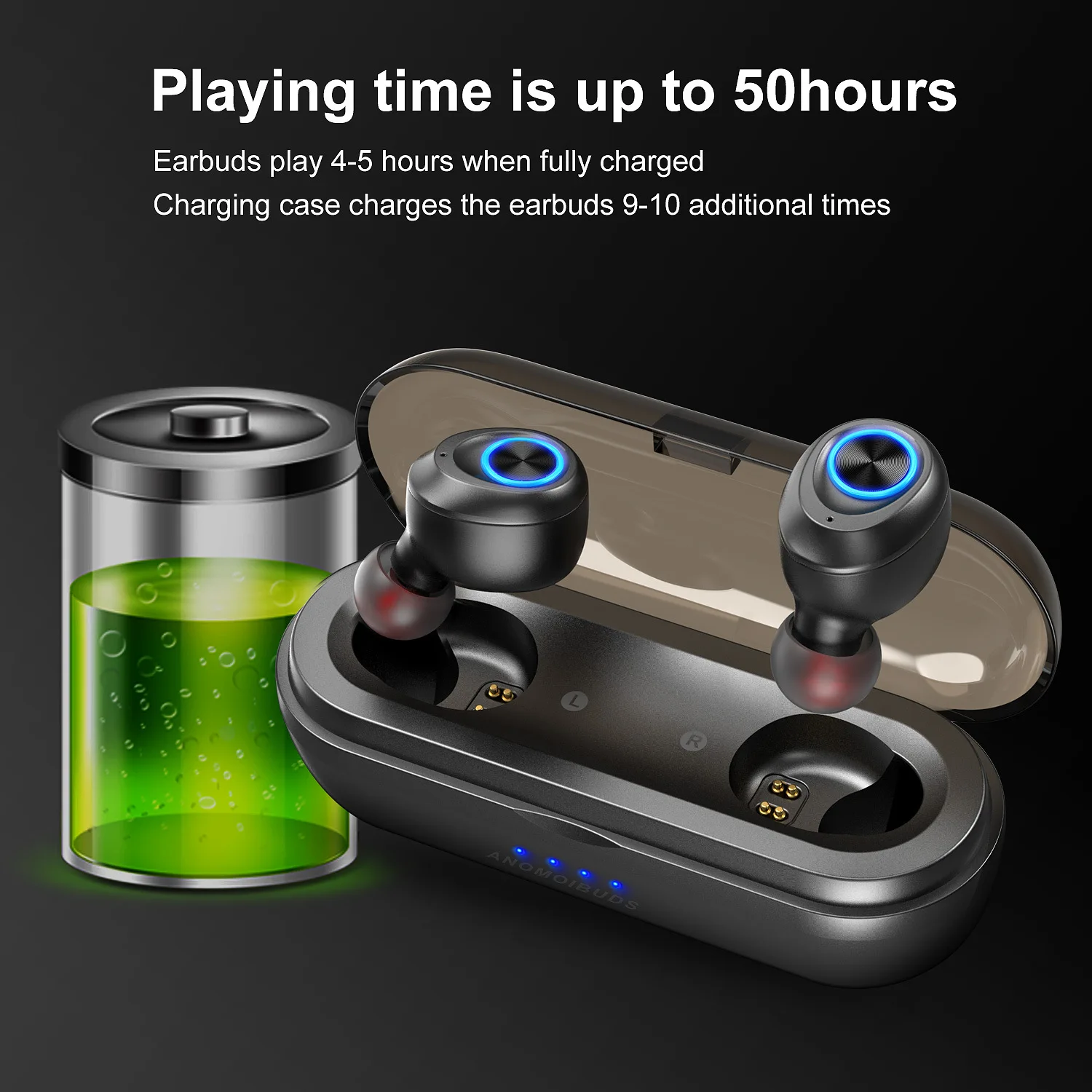 ip010 X Hifi Wireless headset Waterproof Bluetooth Earphones Touch Earbuds Noise Isolating Sport Haedsets for iphone xiaomi