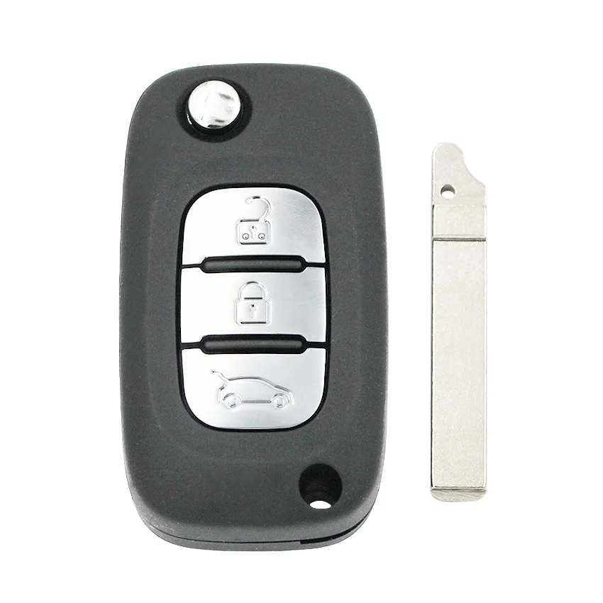 3 кнопки OEM флип дистанционный ключ 433MHz 4A чип для Benz Smart Fortwo 453 Forfour