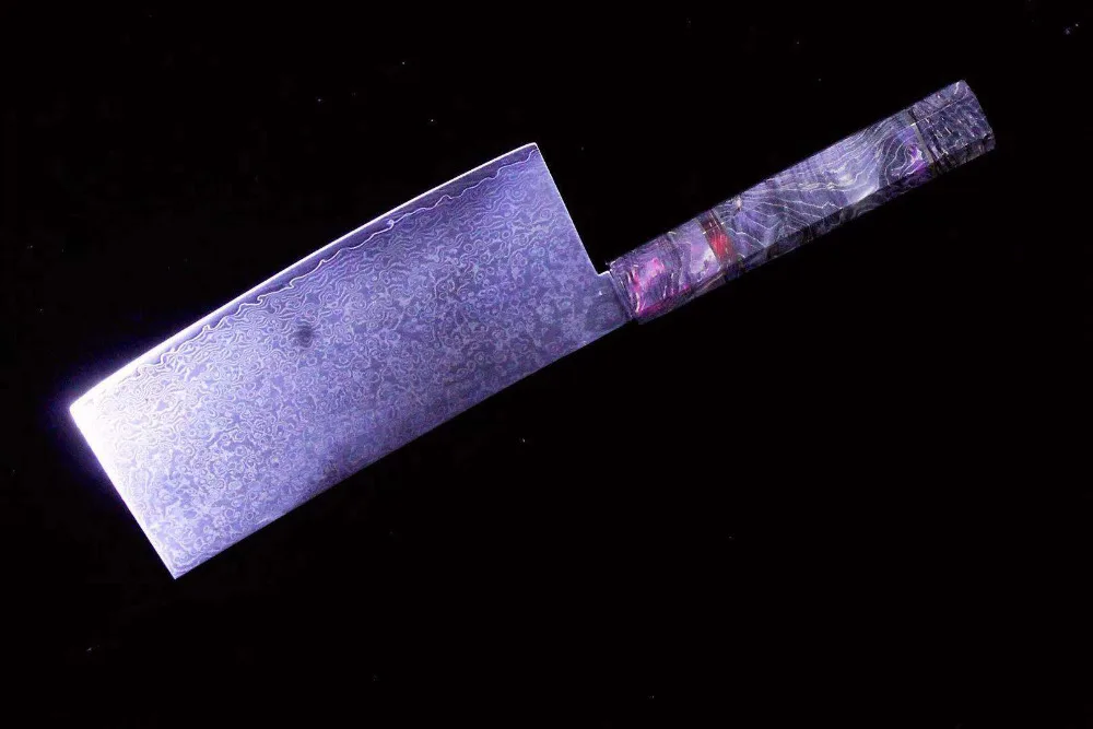Дамасская сталь, нож повара Nakiri, китайские умные ножи, острый нож для нарезки стейка, кухонный нож, столовые приборы